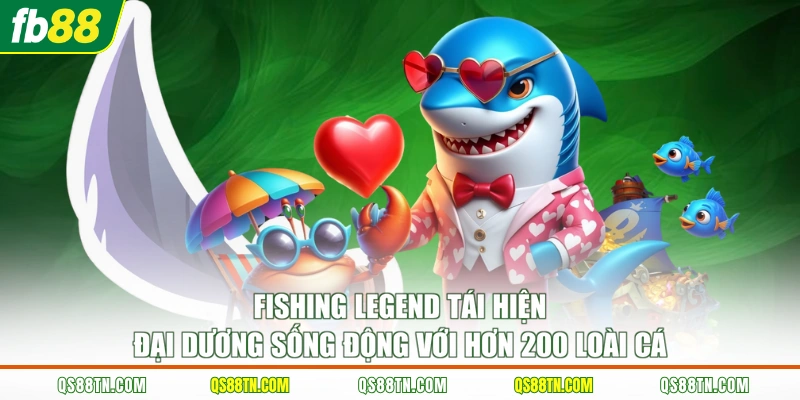 Fishing Legend tái hiện đại dương sống động với hơn 200 loài cá